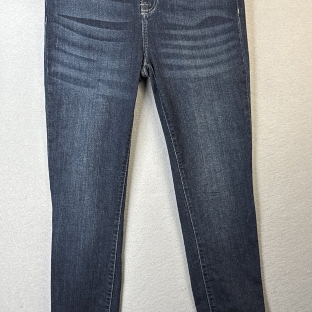 Cello Jeans Women's Size 11 Blue‎ Denim Skinny Fit Stylish Distressed Whiskers